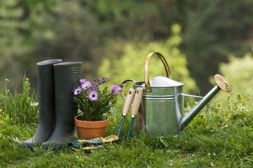 Hard and soft landscaping in a Balham residential garden